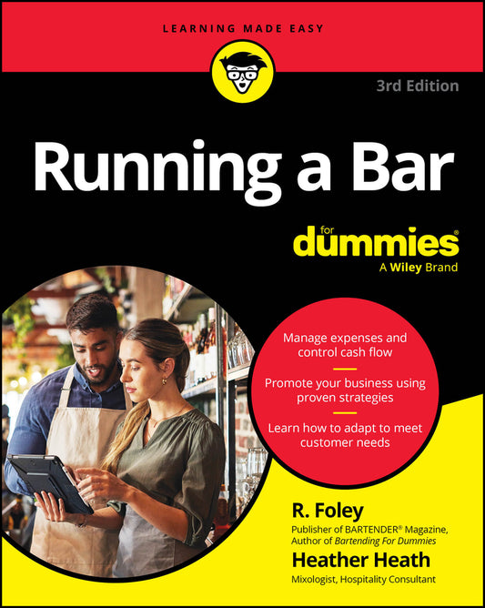 Running A Bar For Dummies (Paperback / softback) 9781394245789