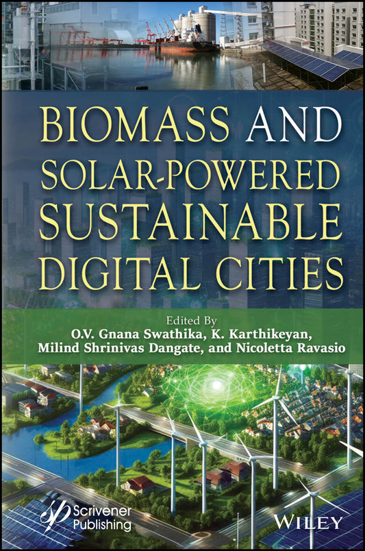 Biomass and Solar-Powered Sustainable Digital Cities (Hardback) 9781394249343