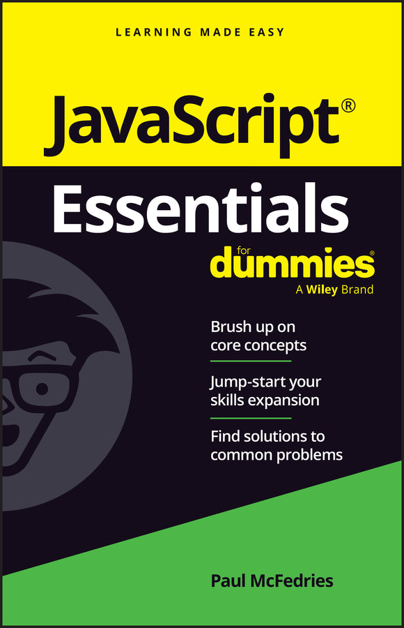 JavaScript Essentials For Dummies (Paperback / softback) 9781394263219