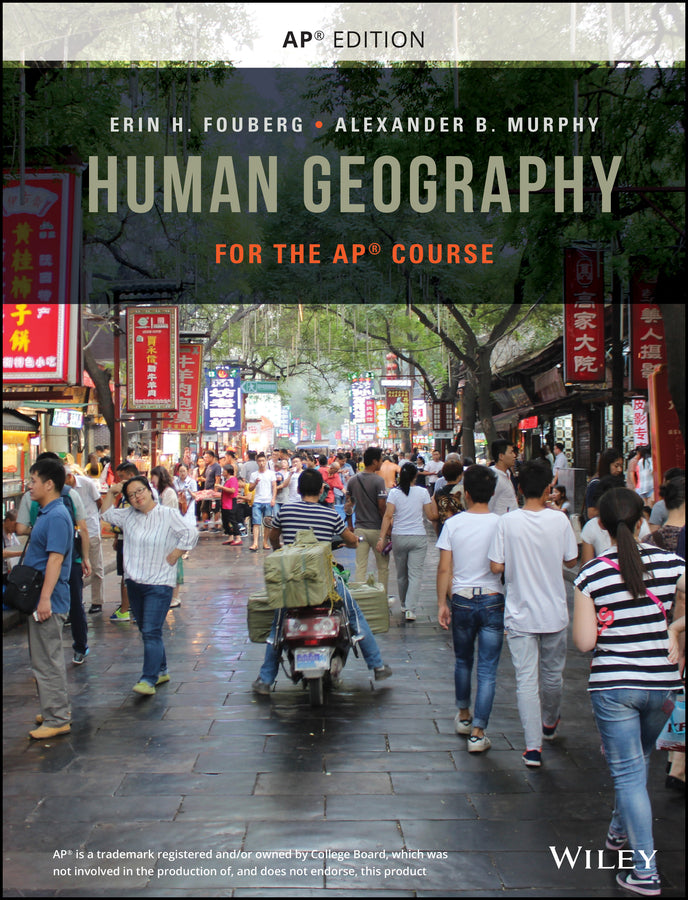 Human Geography for the AP Course, 1e Advanced Placement Binding (Hardback) 9781394268610