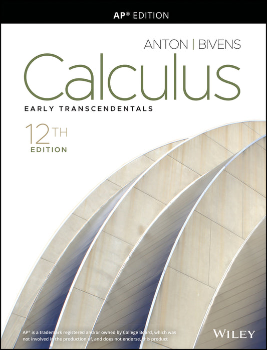 Calculus 12e Advanced Placement Edition (Hardback) 9781394274178