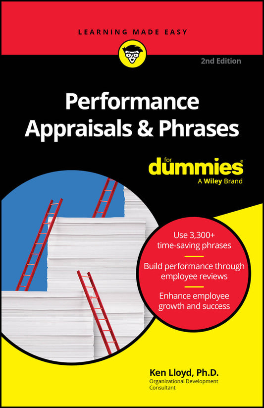Performance Appraisals & Phrases For Dummies (Paperback / softback) 9781394276059