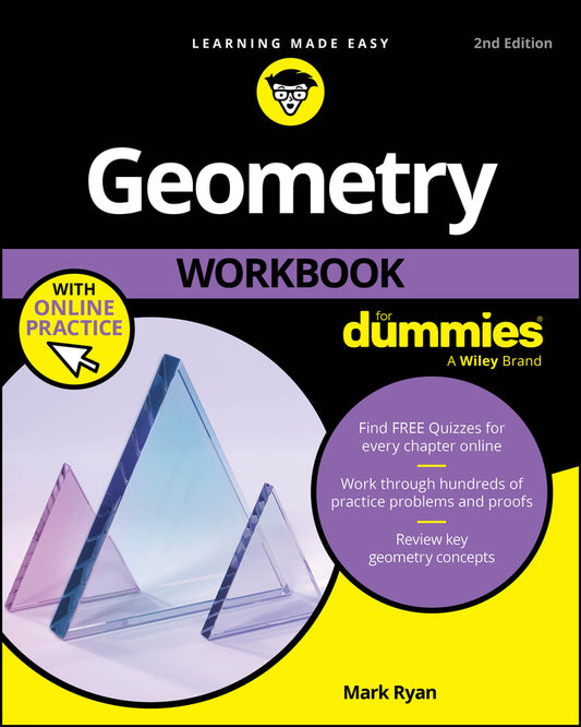 Geometry Workbook For Dummies (Paperback / softback) 9781394276127