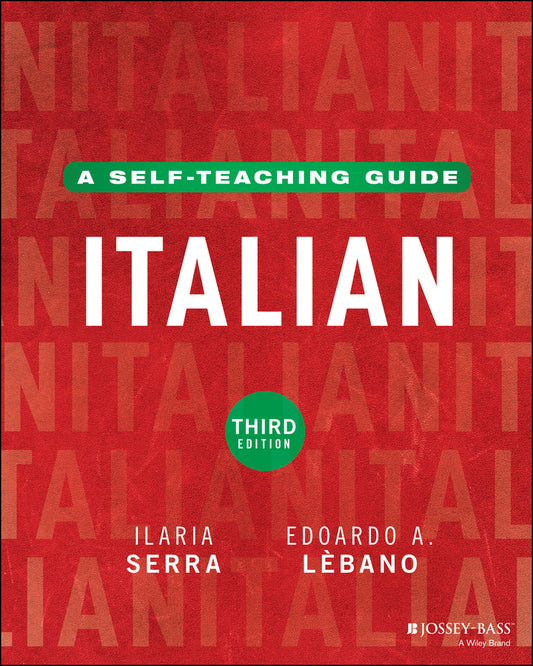 Italian; A Self-Teaching Guide (Paperback / softback) 9781394280742