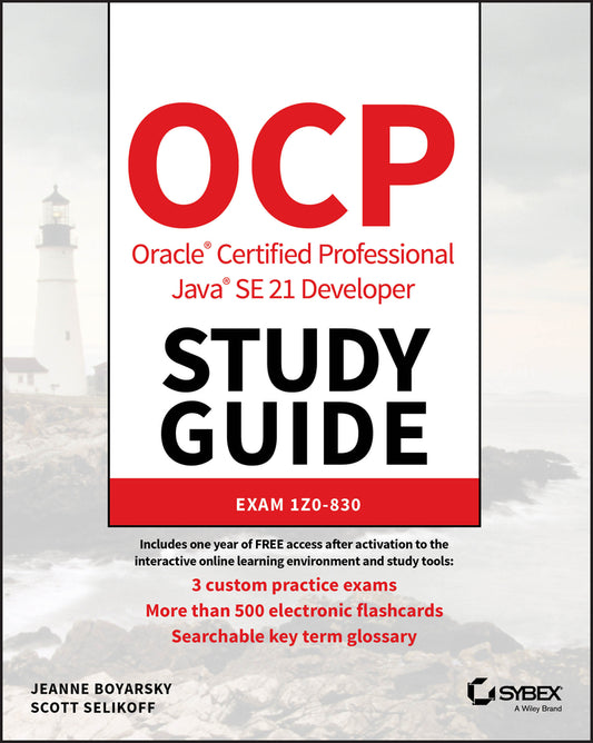 OCP Oracle Certified Professional Java SE 21 Developer Study Guide (Paperback / softback) 9781394286614