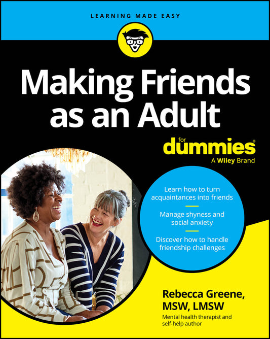 Making Friends as an Adult For Dummies (Paperback / softback) 9781394288458