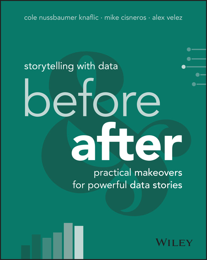 Storytelling with Data; Before and After - Practical Makeovers for Powerful Data Stories (Paperback / softback) 9781394289615