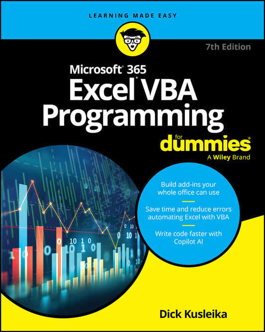 Microsoft 365 Excel VBA Programming For Dummies (Paperback / softback) 9781394292394