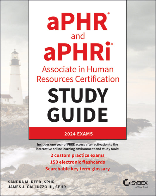 aPHR and aPHRi Associate in Human Resources Certification Study Guide; 2024 Exams (Paperback / softback) 9781394295838