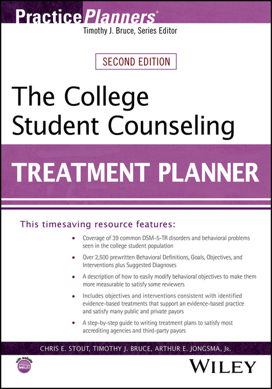 The College Student Counseling Treatment Planner (Paperback / softback) 9781394296590