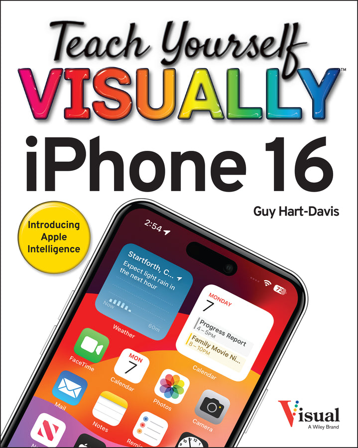 Teach Yourself VISUALLY iPhone 16 (Paperback / softback) 9781394298808