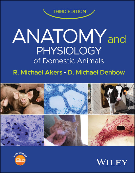 Anatomy and Physiology of Domestic Animals (Hardback) 9781394304240