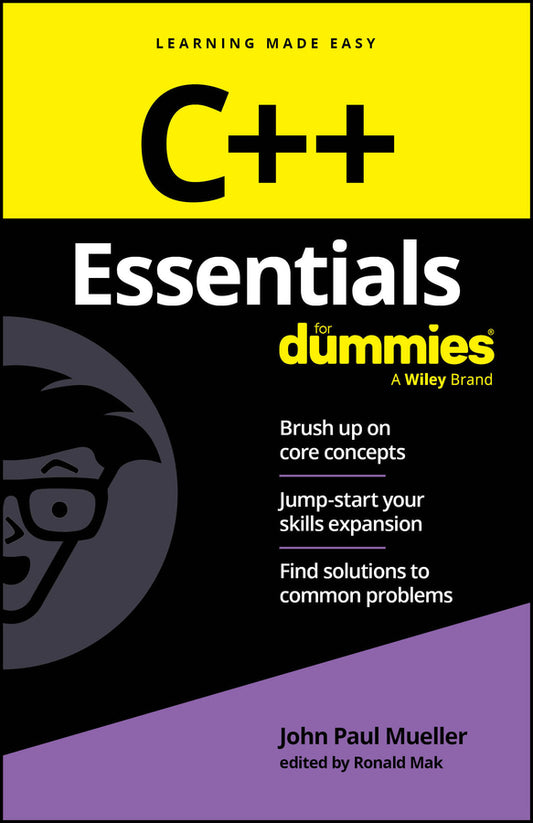 C++ Essentials For Dummies (Paperback / softback) 9781394307883