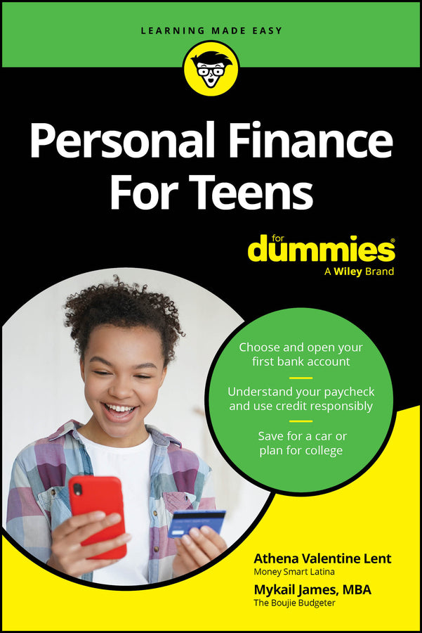 Personal Finance For Teens For Dummies (Paperback / softback) 9781394315734