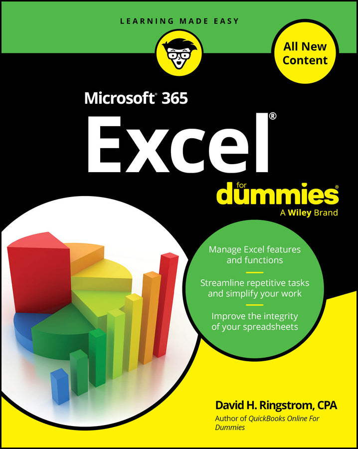 Microsoft 365 Excel For Dummies (Paperback / softback) 9781394317103