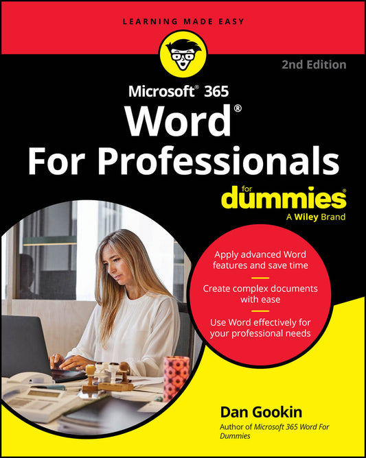 Microsoft 365 Word For Professionals For Dummies (Paperback / softback) 9781394323869