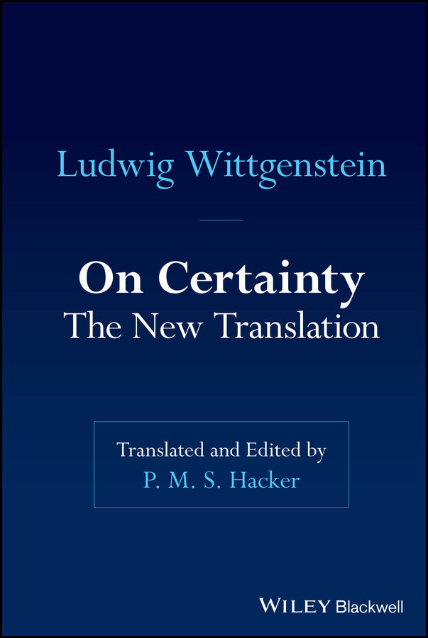 On Certainty; The New Translation (Hardback) 9781394324620