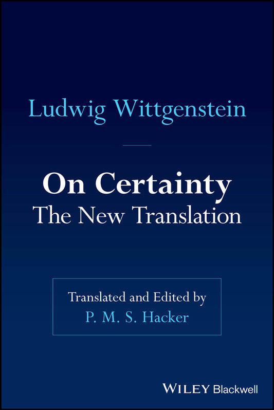 On Certainty; The New Translation (Paperback / softback) 9781394324637
