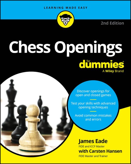Chess Openings For Dummies (Paperback / softback) 9781394344994