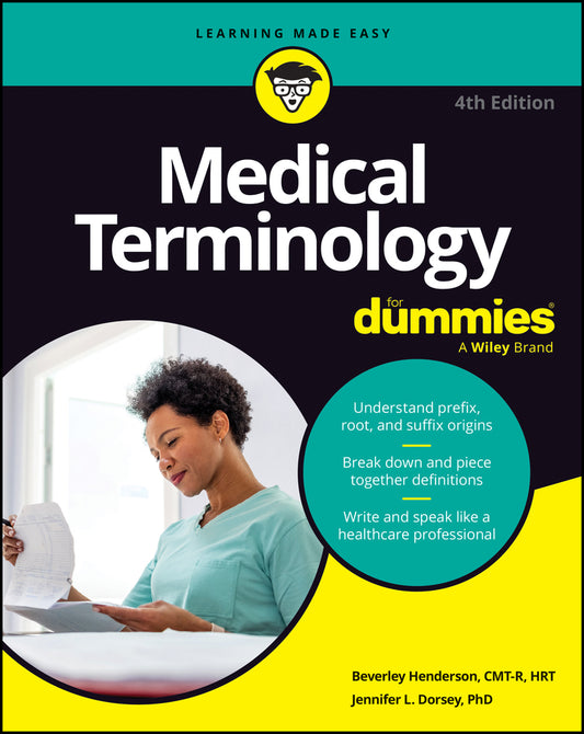Medical Terminology For Dummies (Paperback / softback) 9781394348091