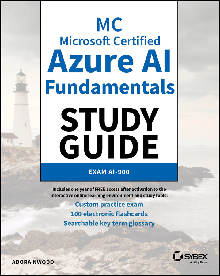 MC Microsoft Certified Azure AI Fundamentals Study Guide; Exam AI-900 (Paperback / softback) 9781394352753
