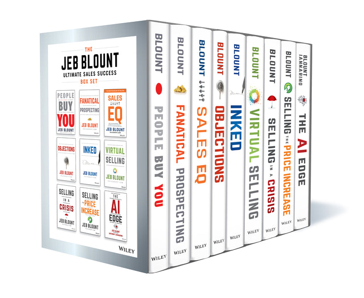 The Jeb Blount Ultimate Sales Success Box Set (Hardback) 9781394356218