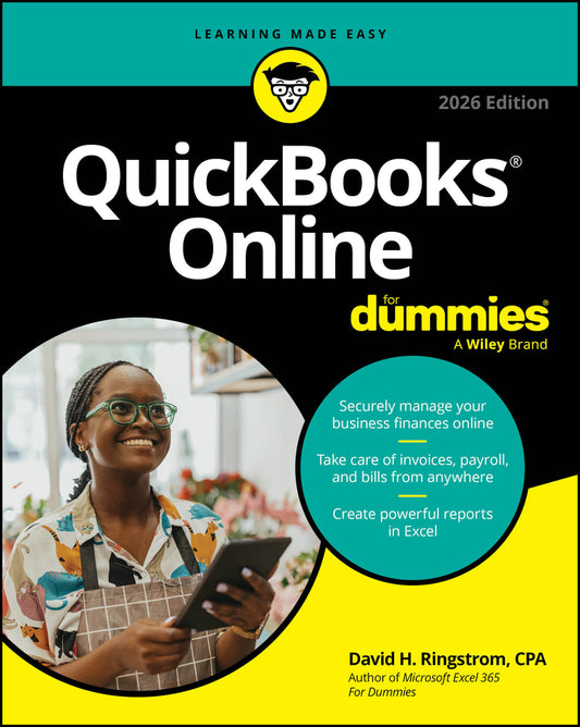 QuickBooks Online For Dummies, 2026 Edition (Paperback / softback) 9781394367177