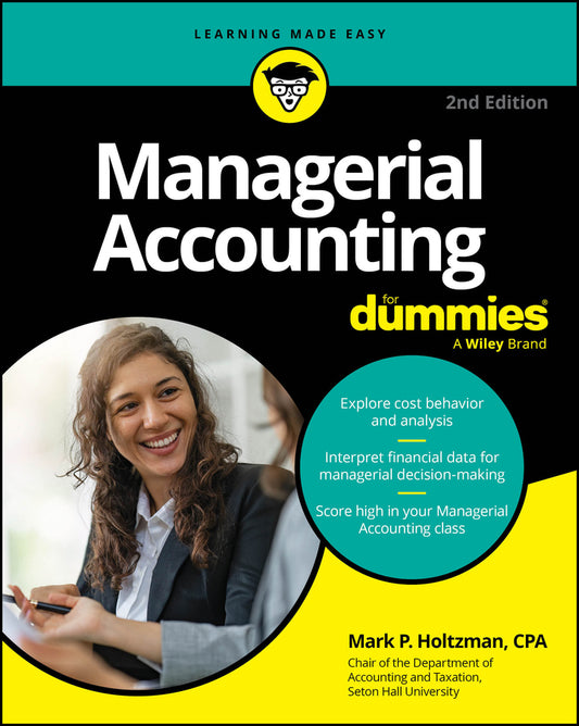 Managerial Accounting For Dummies (Paperback / softback) 9781394367498