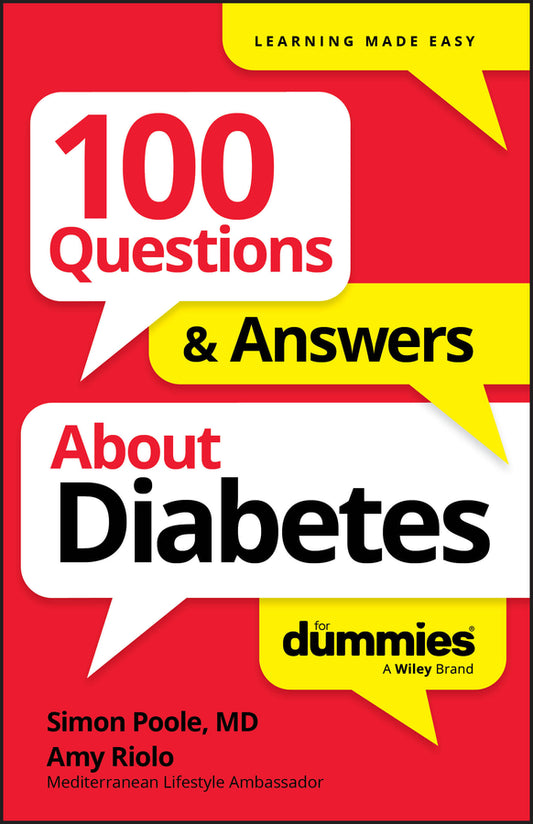 100 Questions & Answers About Diabetes For Dummies (Paperback / softback) 9781394368884