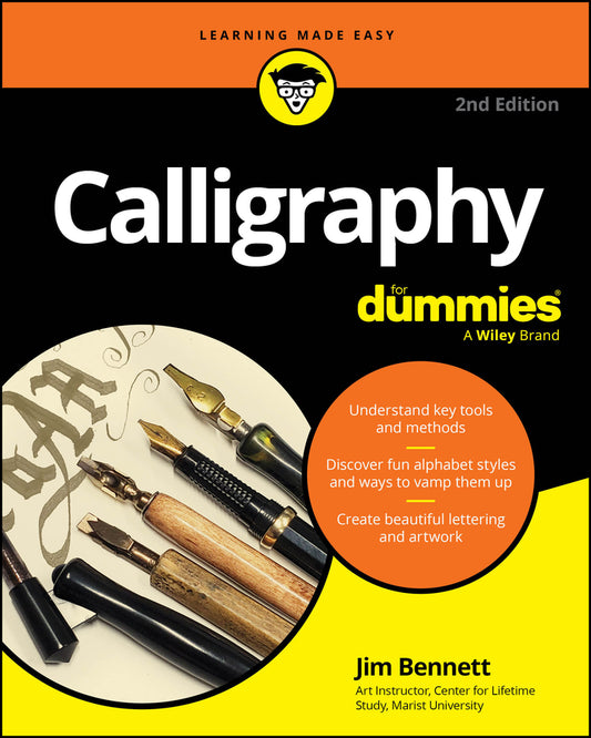 Calligraphy For Dummies (Paperback / softback) 9781394368990