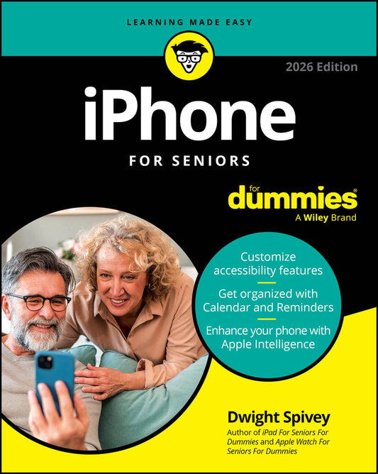 iPhone For Seniors For Dummies, 2026 Edition (Paperback / softback) 9781394373925