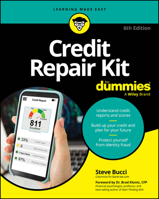 Credit Repair Kit For Dummies (Paperback / softback) 9781394375301