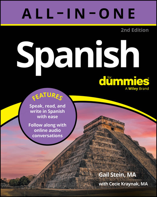 Spanish All-In-One For Dummies; Book + Audio Online (Paperback / softback) 9781394385201