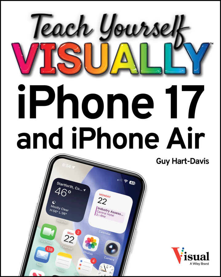 Teach Yourself VISUALLY iPhone 17 and iPhone Air (Paperback / softback) 9781394387601