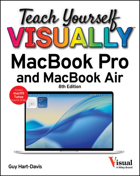 Teach Yourself VISUALLY MacBook Pro and MacBook Air (Paperback / softback) 9781394387649
