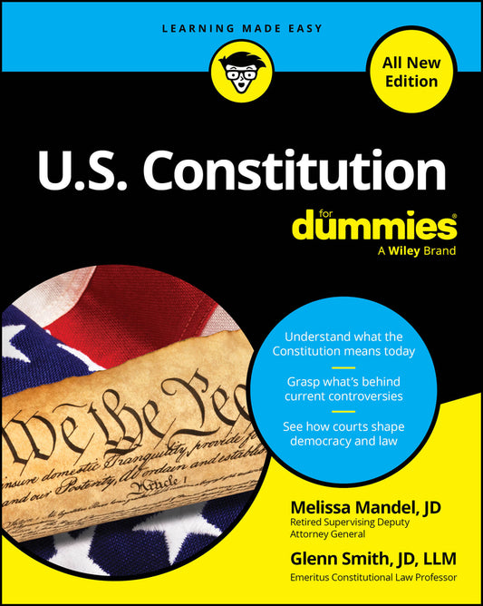 U.S. Constitution For Dummies, All New Edition (Paperback / softback) 9781394391714