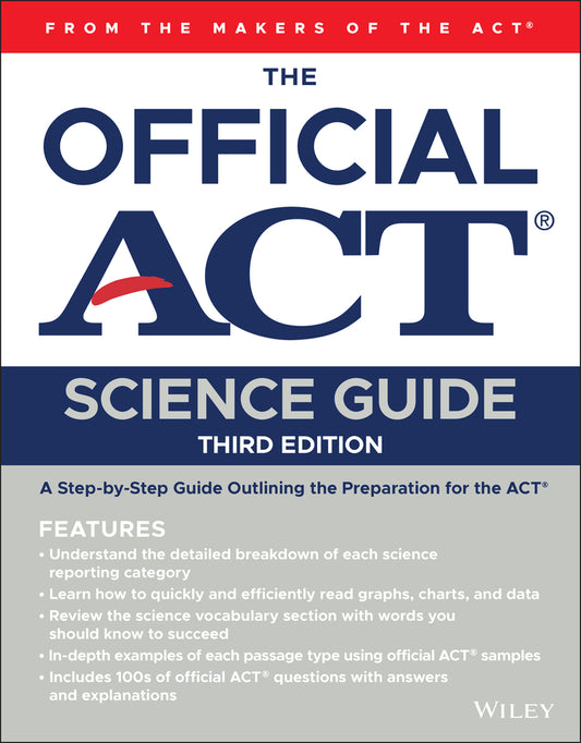 The Official ACT Science Guide (Paperback / softback) 9781394407323