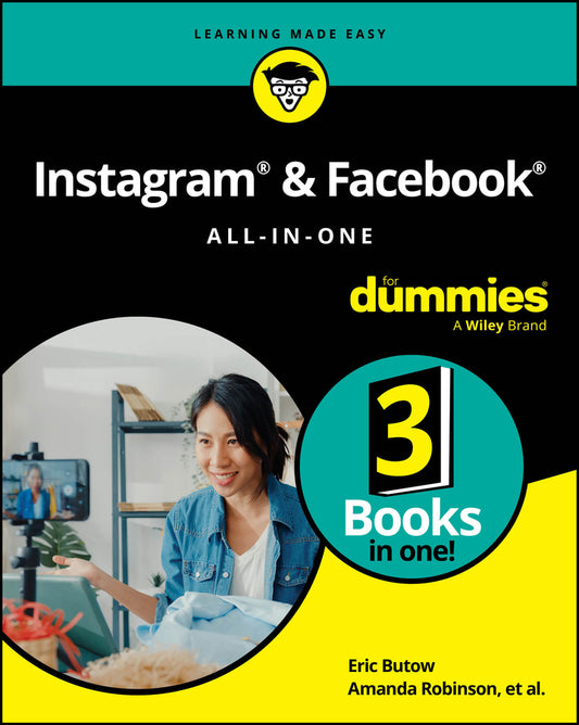 Instagram & Facebook All-in-One For Dummies (Paperback / softback) 9781394414444