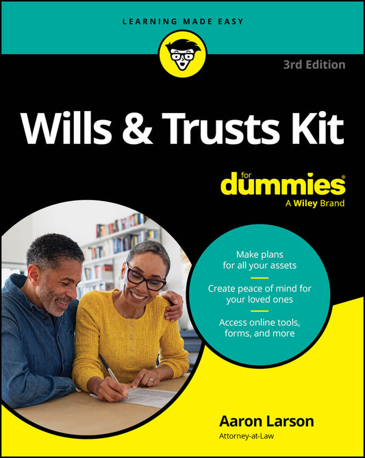 Wills & Trusts Kit For Dummies (Paperback / softback) 9781394416615