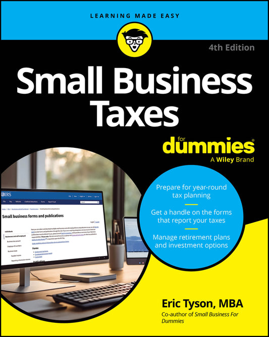 Small Business Taxes For Dummies (Paperback / softback) 9781394419104