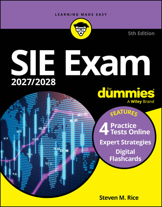 SIE Exam 2027/2028 For Dummies (Securities Industry Essentials Exam Prep + Practice Tests & Flashcards Online) (Paperback / softback) 9781394421701