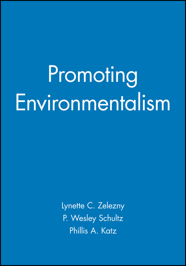 Promoting Environmentalism (Paperback / softback) 9781405100823