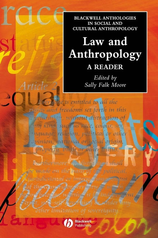 Law and Anthropology; A Reader (Paperback / softback) 9781405102285