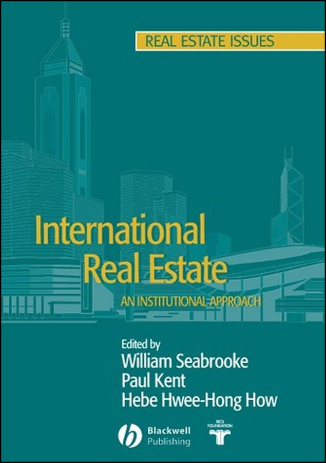 International Real Estate; An Institutional Approach (Paperback / softback) 9781405103084