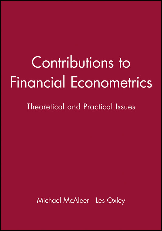 Contributions to Financial Econometrics; Theoretical and Practical Issues (Paperback / softback) 9781405107433