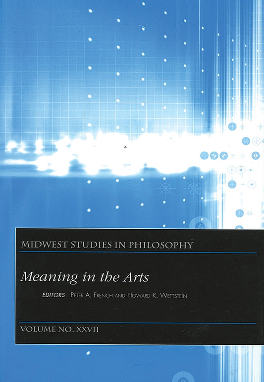 Meaning In The Arts, Volume XXVII (Paperback / softback) 9781405108911