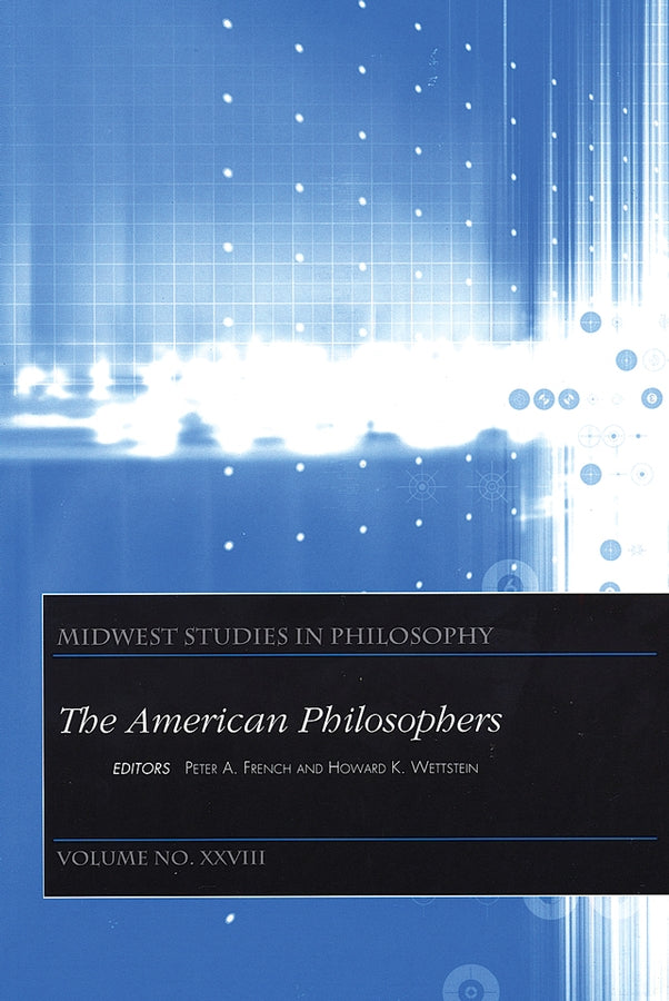 The American Philosophers, Volume XXVIII (Paperback / softback) 9781405119245