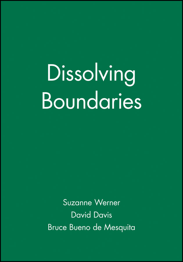 Dissolving Boundaries (Paperback / softback) 9781405121347