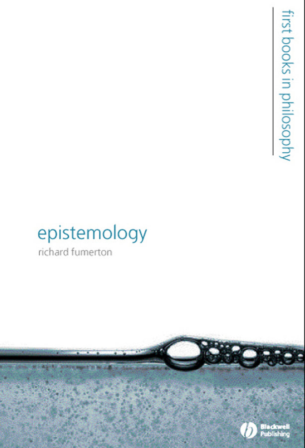 Epistemology (Paperback / softback) 9781405125673