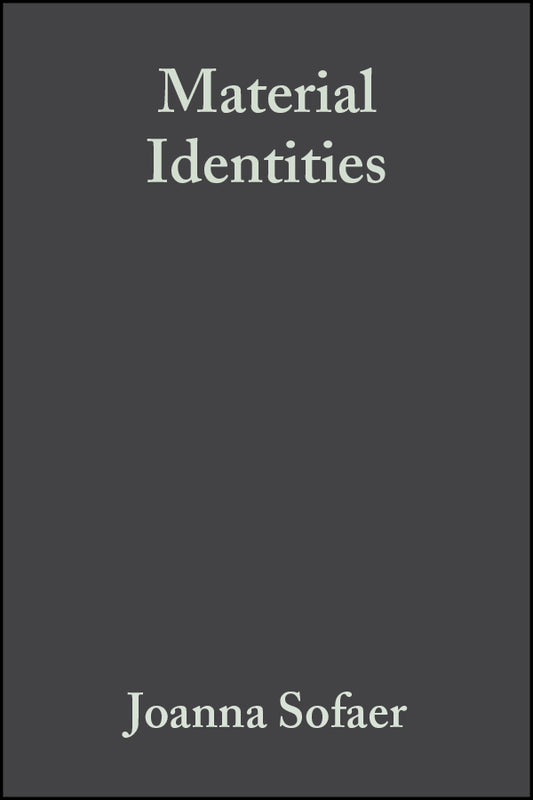 Material Identities (Paperback / softback) 9781405132350